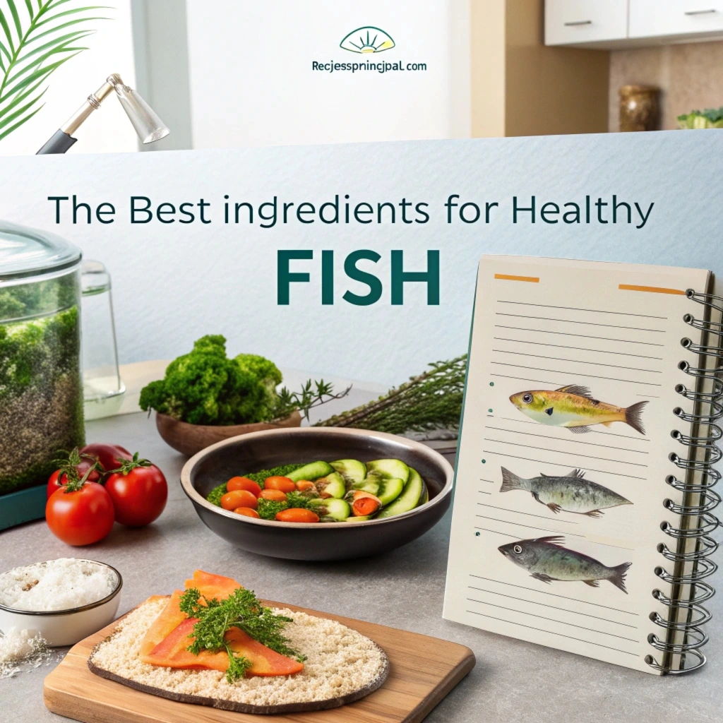 Step-by-step guide on how to make homemade fish food with the best ingredients like shrimp, spirulina, and vegetables.