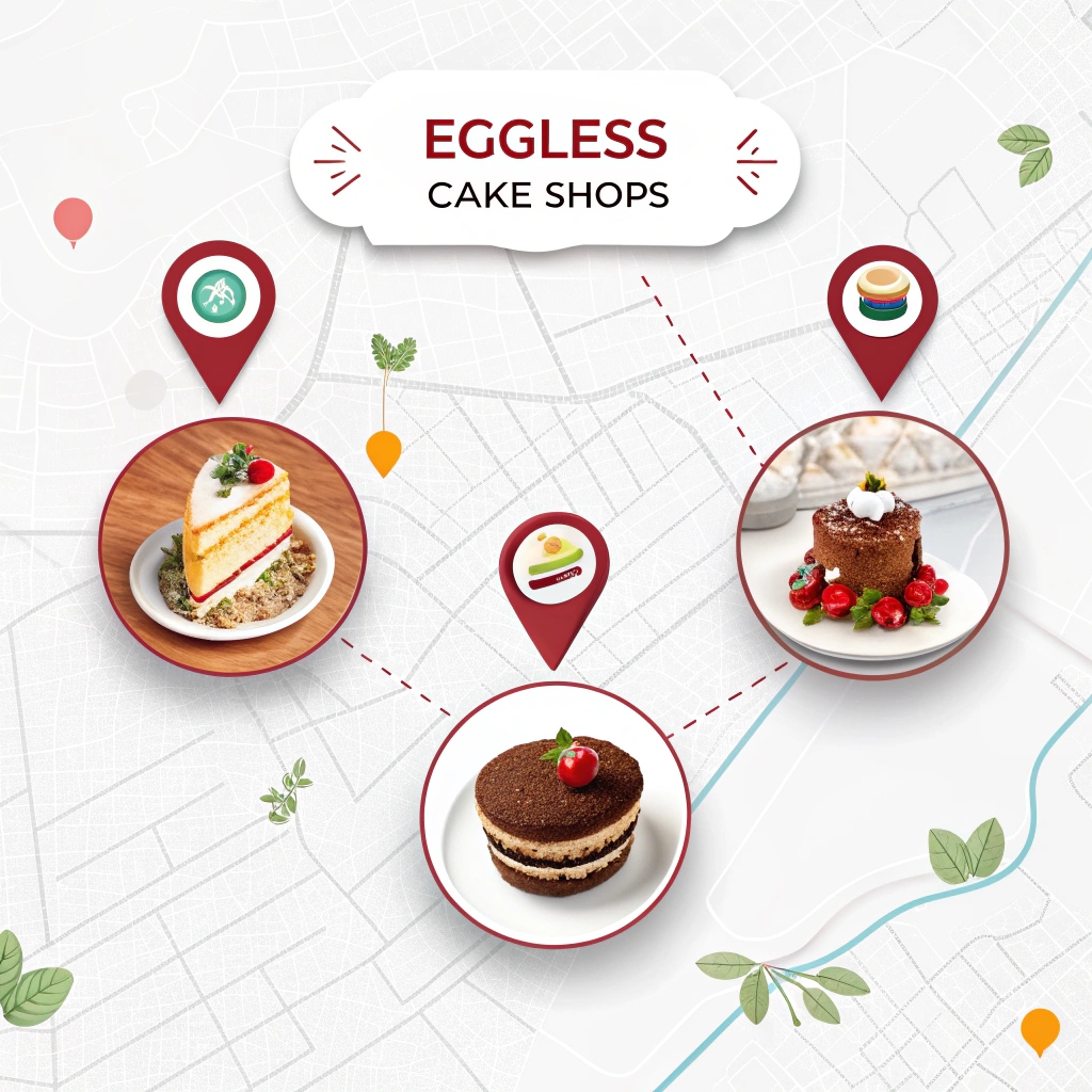 Discover the top eggless cake shops near you, offering fresh and delicious cakes that cater to your dietary preferences. Whether you're looking for classic flavors or custom creations, these local bakeries provide the perfect eggless cakes for all occasions. Explore the best bakeries that offer high-quality options and exceptional service, making it easier to enjoy your favorite eggless cakes.