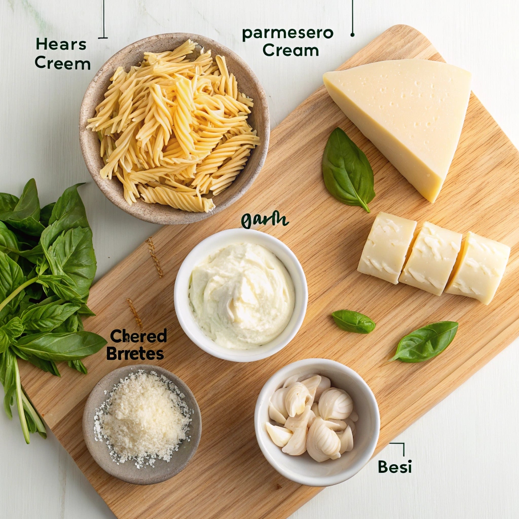 A pot of pasta being coated in a creamy Schnucks Cream Cheese sauce, stirred with a wooden spoon.